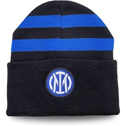 Cappello cuffia a righe inter